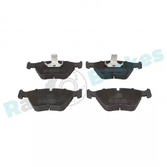 Jeu de 4 plaquettes de frein avant RAP BRAKES R-P0200