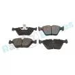 Jeu de 4 plaquettes de frein avant RAP BRAKES R-P0200 - Visuel 2