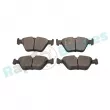 Jeu de 4 plaquettes de frein avant RAP BRAKES R-P0200 - Visuel 3