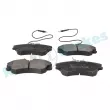 Jeu de 4 plaquettes de frein avant RAP BRAKES R-P0205 - Visuel 2