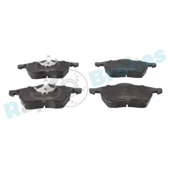 Jeu de 4 plaquettes de frein avant RAP BRAKES R-P0210