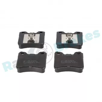 Jeu de 4 plaquettes de frein avant RAP BRAKES R-P0212