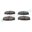 Jeu de 4 plaquettes de frein avant RAP BRAKES R-P0213 - Visuel 3