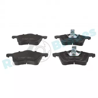 Jeu de 4 plaquettes de frein avant RAP BRAKES R-P0215