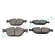Jeu de 4 plaquettes de frein avant RAP BRAKES R-P0218 - Visuel 3