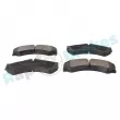 Jeu de 4 plaquettes de frein avant RAP BRAKES R-P0221 - Visuel 2
