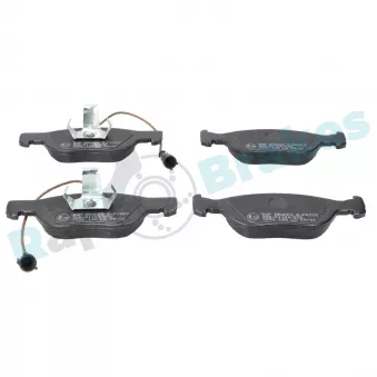 Jeu de 4 plaquettes de frein avant RAP BRAKES R-P0223