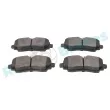Jeu de 4 plaquettes de frein avant RAP BRAKES R-P0225 - Visuel 3