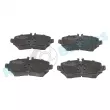 Jeu de 4 plaquettes de frein avant RAP BRAKES R-P0226 - Visuel 1