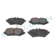 Jeu de 4 plaquettes de frein avant RAP BRAKES R-P0226 - Visuel 2
