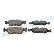 Jeu de 4 plaquettes de frein avant RAP BRAKES R-P0229 - Visuel 3
