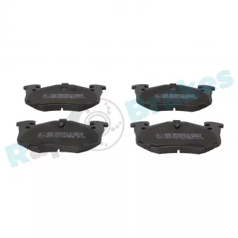 Jeu de 4 plaquettes de frein arrière RAP BRAKES R-P0232