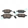 Jeu de 4 plaquettes de frein avant RAP BRAKES R-P0234 - Visuel 3