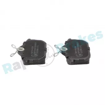 Jeu de 4 plaquettes de frein arrière RAP BRAKES R-P0238
