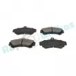 Jeu de 4 plaquettes de frein avant RAP BRAKES R-P0240 - Visuel 2