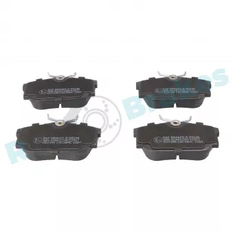 Jeu de 4 plaquettes de frein arrière RAP BRAKES R-P0246