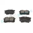 Jeu de 4 plaquettes de frein arrière RAP BRAKES R-P0248 - Visuel 2