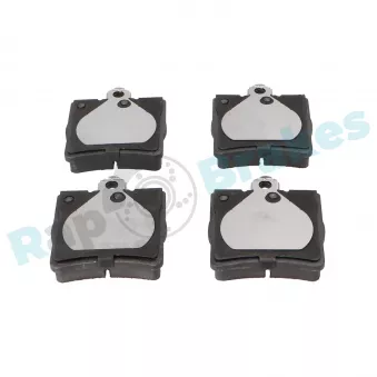 Jeu de 4 plaquettes de frein arrière RAP BRAKES R-P0255