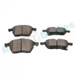 Jeu de 4 plaquettes de frein avant RAP BRAKES R-P0261 - Visuel 3