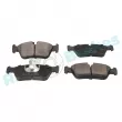 Jeu de 4 plaquettes de frein avant RAP BRAKES R-P0267 - Visuel 2