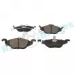 Jeu de 4 plaquettes de frein avant RAP BRAKES R-P0270 - Visuel 2