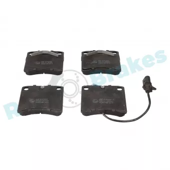 Jeu de 4 plaquettes de frein avant RAP BRAKES R-P0285