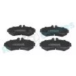 Jeu de 4 plaquettes de frein avant RAP BRAKES R-P0288 - Visuel 1