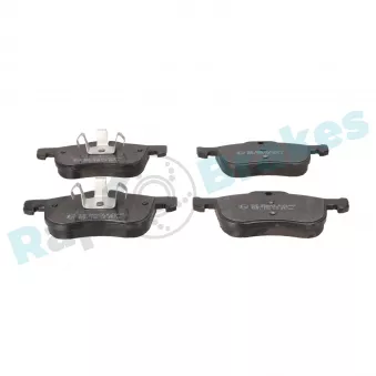 Jeu de 4 plaquettes de frein avant RAP BRAKES R-P0289