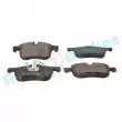 Jeu de 4 plaquettes de frein avant RAP BRAKES R-P0289 - Visuel 2