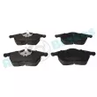 Jeu de 4 plaquettes de frein avant RAP BRAKES R-P0291 - Visuel 1
