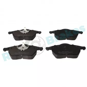 Jeu de 4 plaquettes de frein avant RAP BRAKES R-P0291