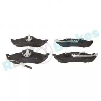 Jeu de 4 plaquettes de frein avant RAP BRAKES R-P0293