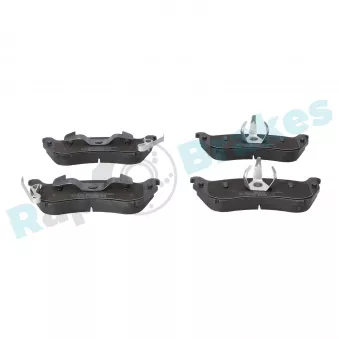 Jeu de 4 plaquettes de frein arrière RAP BRAKES R-P0294