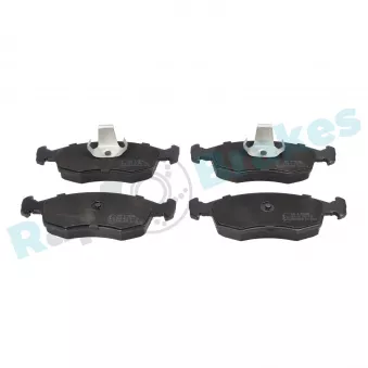 Jeu de 4 plaquettes de frein avant RAP BRAKES R-P0298