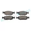Jeu de 4 plaquettes de frein avant RAP BRAKES R-P0298 - Visuel 3