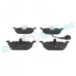 Jeu de 4 plaquettes de frein avant RAP BRAKES R-P0301 - Visuel 1
