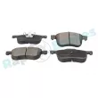 Jeu de 4 plaquettes de frein avant RAP BRAKES R-P0303 - Visuel 2