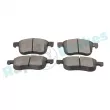 Jeu de 4 plaquettes de frein avant RAP BRAKES R-P0303 - Visuel 3