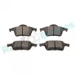 Jeu de 4 plaquettes de frein arrière RAP BRAKES R-P0304 - Visuel 3