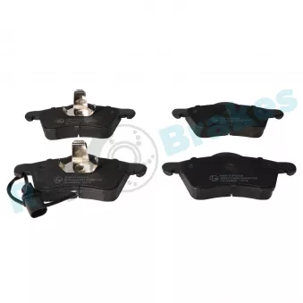 Jeu de 4 plaquettes de frein avant RAP BRAKES R-P0305