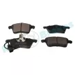 Jeu de 4 plaquettes de frein avant RAP BRAKES R-P0305 - Visuel 2
