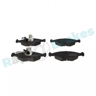 Jeu de 4 plaquettes de frein avant RAP BRAKES R-P0307