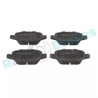 Jeu de 4 plaquettes de frein arrière RAP BRAKES R-P0310