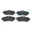 Jeu de 4 plaquettes de frein arrière RAP BRAKES R-P0312 - Visuel 1
