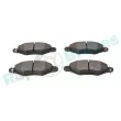 Jeu de 4 plaquettes de frein avant RAP BRAKES R-P0315 - Visuel 3