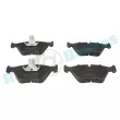 Jeu de 4 plaquettes de frein avant RAP BRAKES R-P0317 - Visuel 1