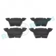 Jeu de 4 plaquettes de frein arrière RAP BRAKES R-P0320 - Visuel 1