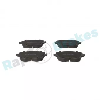 Jeu de 4 plaquettes de frein avant RAP BRAKES R-P0324