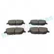 Jeu de 4 plaquettes de frein avant RAP BRAKES R-P0324 - Visuel 3