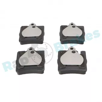 Jeu de 4 plaquettes de frein arrière RAP BRAKES R-P0331